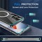 Samsung Galaxy S25 Ultra Clear Case- MagSafe, Shock Absorption Bumper, Soft Flexible TPU, Anti-Drop, Anti-Fingerprint, 360° Shockproof, Screen & Camera Protective, Transparent Protective Back Cover